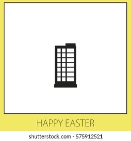 Building Vector Icon.