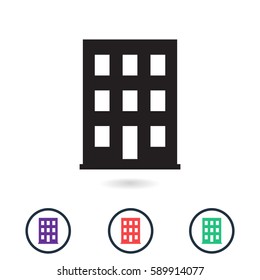 building vector icon