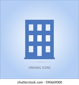 building vector icon