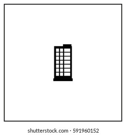 Building Vector Icon.