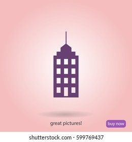 building vector icon