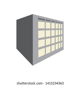 building vector icon, can be used for construction, sale, renovation business or just as a building icon