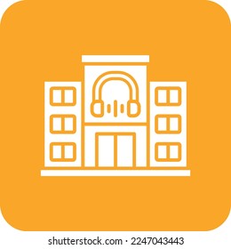 Building vector icon. Can be used for printing, mobile and web applications.