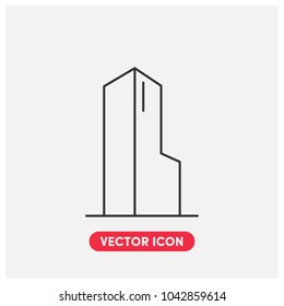 Building Vector Icon Illustration