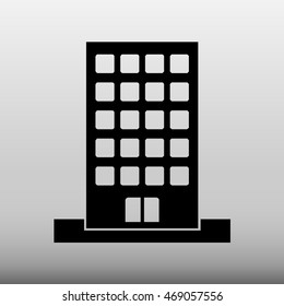 Building Vector Icon Illustration