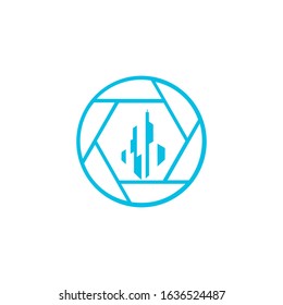 Building vector icon. Logo for buttons, websites, mobile apps and other design needs.