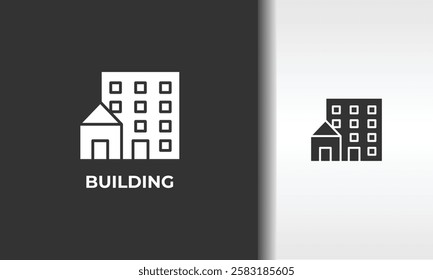 Building Vector, Icon Or Logo Sign Isolated Symbol Illustration