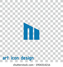 icono del vector de construcción en un fondo abstracto