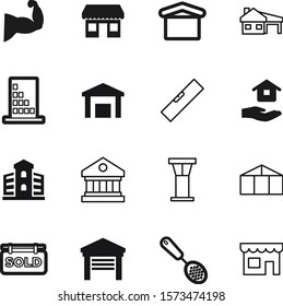building vector icon set such as: button, plate, finance, grow, surface, air, flying, level, red, architectural, cargo, ecology, box, leveling, body, arm, flight, storage, control, human, abstract
