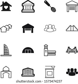 building vector icon set such as: bcaa, money, pyramid, weight, heart, gym, square, three, government, mayan, classical, whey, linear, spirituality, protein, red, investment, nutrition, cooking