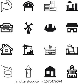 building vector icon set such as: savings, residence, greece, orange, loan, college, supplements, knowledge, hook, investment, mortgage, engineering, history, bottle, medieval, green, agriculture