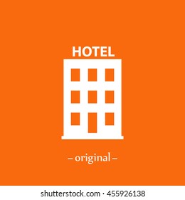 building vector icon,hotel vector icon