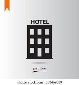 building vector icon,hotel vector icon