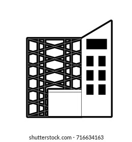 building  vector illustration
