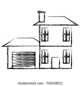 building  vector illustration
