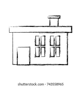 building  vector illustration