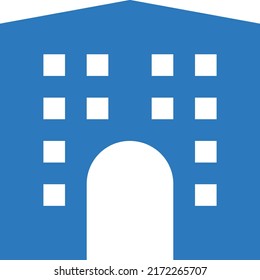 Building Vector illustration on a transparent background.Premium quality symbols.Glyphs vector icon for concept and graphic design.