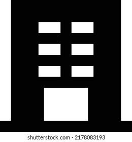 Building Vector illustration on a transparent background.Premium quality symbols.Glyphs vector icon for concept and graphic design.