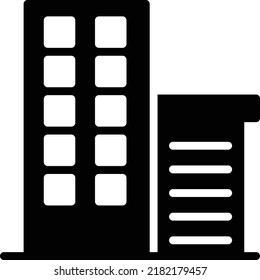 Building Vector illustration on a transparent background.Premium quality symbols.Glyphs vector icon for concept and graphic design.