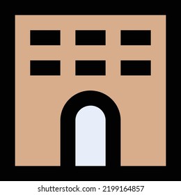 construcción Ilustración vectorial sobre un fondo transparente.Símbolos de calidad premium.Iconos vectores de trazo para el diseño de conceptos y gráficos.