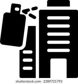 building Vector illustration on a transparent background. Premium quality symmbols. Glyphs vector icons for concept and graphic design. 
