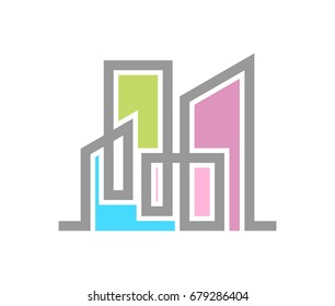 building vector logo.