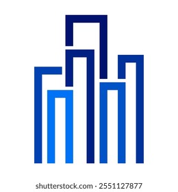 Building Vector Logo Design Template