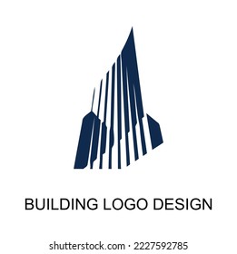 Diseño gráfico del logotipo del vector de construcción
