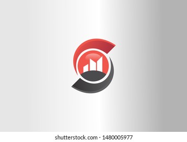 Building vector logo illustration. Modern vector logo.