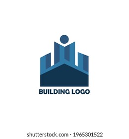 Building vector template , Real estate company.