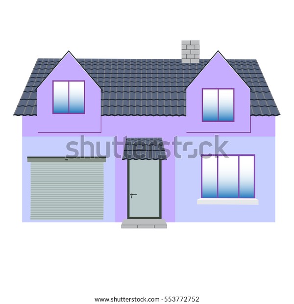 Building Water Door Indoor Parking Space Stock Vector Royalty