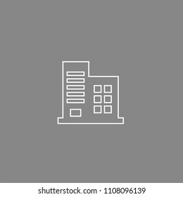 Building White Icon