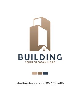 buildings apartment , logo template