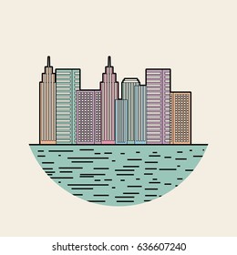 buildings city skyline image 
