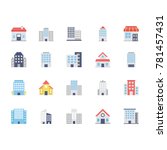 Buildings Colored Icons 2