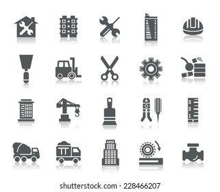 Buildings and Construction Icons