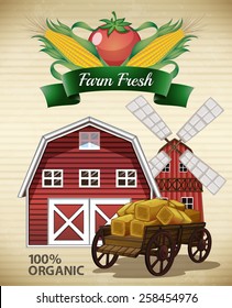 Buildings and fresh farm products 