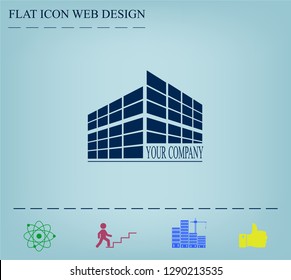 Buildings icon for company