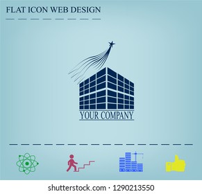 Buildings icon for company