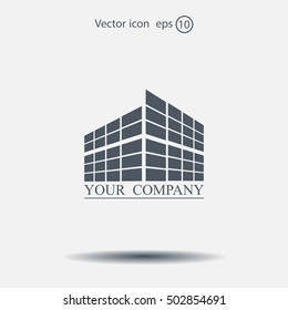 Buildings icon for company