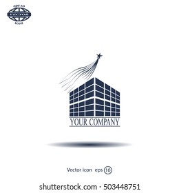 Buildings icon for company