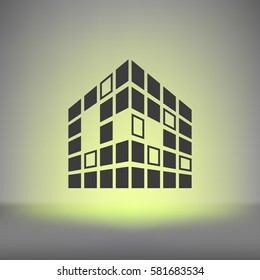 Buildings icon for company