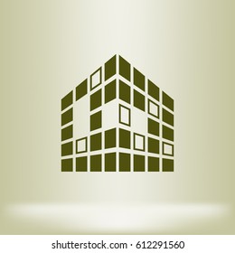 Buildings icon for company