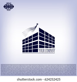 Buildings icon for company