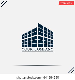 Buildings icon for company