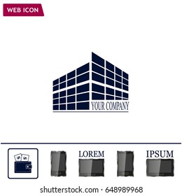 Buildings icon for company
