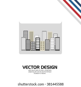 buildings icon design, vector illustration eps10 graphic 