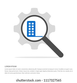 Buildings Icon - Free vector icon