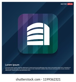 Buildings Icon - Free vector icon