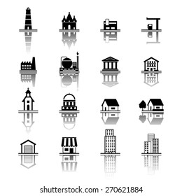 Buildings Icon set